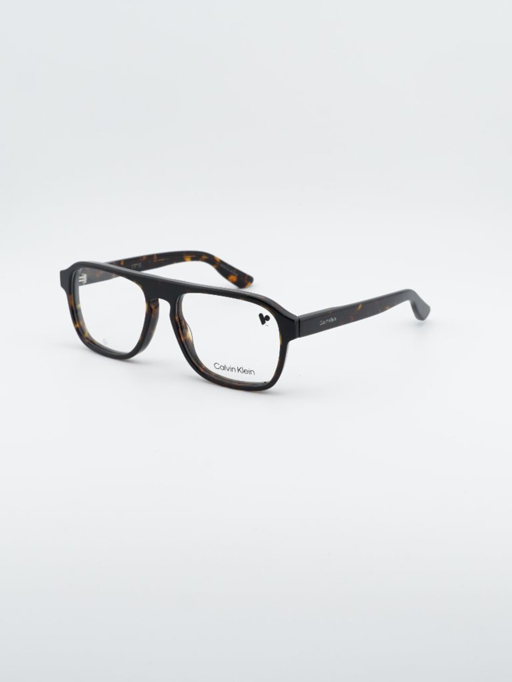 Calvin Klein CK25515 240 Eyeglasses Brown 58mm Square Frame